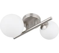 Globo Lighting Riha applique murale 2x3.5 W blanc-nickel 56140-2W