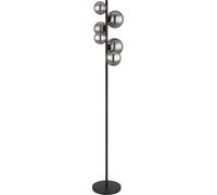 Globo Lighting Riha lampadaire 6x3.5 W noir-fumé 56133-6S