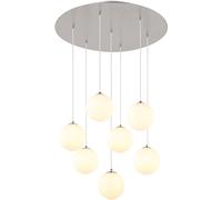 Globo Lighting Riha lampe suspendue 6x3.5 W blanc-nickel 56140-7H