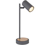 Globo Lighting Robby lampe de bureau 1x5 W bois-graphite 57910TG