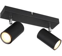 Globo Lighting Robby plafonnier 2x35 W noir-chrome 57911-2B