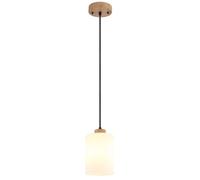 Globo Lighting Rowena lampe suspendue 1x60 W blanc-marron 15977H