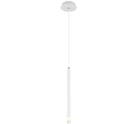 Suspension lampe suspension lampe de table à manger lampe de salon blanche satin H 120 cm