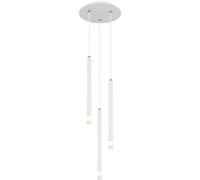 Globo Lighting Ryan lampe suspendue 3x4 W blanc 15629W-3