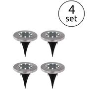 Globo Lighting Solar lampe encastrée au sol 1x0.1 W acier 33414-4