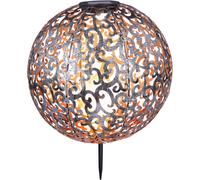 Globo Lighting Solar lampe solaire sur pied 1x0.12 W argenté 33744