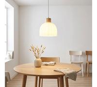 Suspension Lampe de salle à manger Réglable en hauteur Blanc Métal H 120 cm