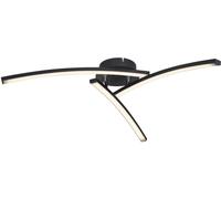 Globo Lighting Tansy I plafonnier 1x18 W noir-opale 67129-18