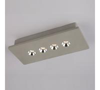 Globo Lighting Timo Spot/Plafonnier LED, 4 sources lumineuses, long, 55011-4,