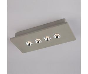 Globo Lighting Timo Spot/Plafonnier LED, 4 sources lumineuses, long, 55011-4,