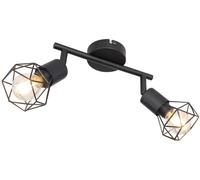 Globo Lighting Xara I plafonnier 2x40 W noir 54802S-2