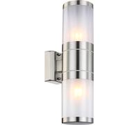 Globo Lighting Xeloo applique murale extérieure 2x60 W acier-opale 32014-2