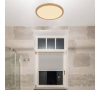 Globo Lighting Plafonnier Sepana – Dimmable IP44 18W 1600 lm 3000K blanc chaud Ø29,4 cm