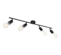 Globo - Spot plafonnier design métal Martha - 4 Ampoules - Noir - Martha Noir G