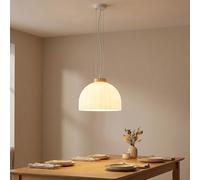 Globo Suspension Lampadaire Éclairage Séjour LED Réglable Hauteur 120 cm Blanc