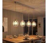 Globo Suspension LED 4 L luminaire réglable en hauteur Blanc H 120 cm