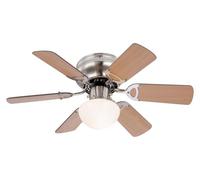 GLOBO Ventilateur de Plafond, Nickel