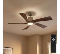 Ventilateur de plafond à basse consommation avec éclairage LED et télécommande Modesto 132 cm