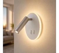 Globo Wandleuchte LED Blanche 2 Interrupteurs Séparément IP20 Spot Réglable