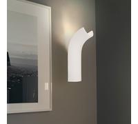 Globo Wandleuchte LED Plâtre Blanche Courbée Flur Lampe Indirecte IP20