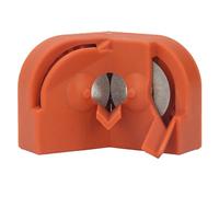 GLOGLOW Affûteuse de Forets électrique Polyvalente, Meuleuse de Forets en Plastique avec Meule, 3 Supports de, pour Angle Extérieur, Angle Intérieur, Foret de Forage en Acier Inoxydable