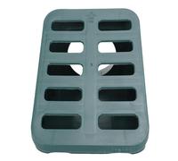 GLOGLOW Drain de Cour coudé, Sortie en Onglet pour Tuyau d'interface de 3 à 4 Pouces, Extension de Bec Verseur, Convient à la Configuration de Drainage de Cour Commerciale Résidentielle, Drain de