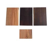 GLOGLOW Ensemble de Planches à Découper en Bois 3 Pièces Design de Livre avec Support Planches à Découper de Cuisine Décoratives, Présentoir de Planche de Charcuterie en Bois Massif pour Fruits,