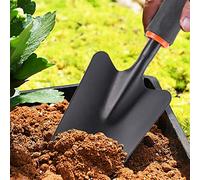 GLOGLOW Ensembles d'Outils Pièces Pelle Râteau Kit Poignée Épaissie pour Désherbage Sol Ameublissement Plantation de Fleurs Bonsaï Transplantation Outils de Jardin à Main Ensemble Fer et Plastique 4