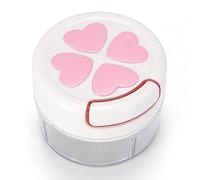 GLOGLOW Éplucheur d'Ail/presse-Ail Robot Culinaire Manuel en ABS avec Lame 304 Hachoir Multifonctionnel et Portable pour Ail Gingembre Chili Cuisine Cuisine Voyage Mini Légumes (PINK)