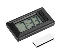 GLOGLOW Horloge numérique tableau bord avec radio, adhésive
