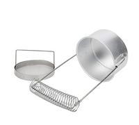 GLOGLOW Nettoyeur de Brosse en Aluminium, Porte-brosse, Outil de Peinture Compact pour les Activités de Peinture, Fournitures Scolaires et de Bureau