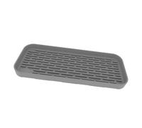 GLOGLOW Tapis D'égouttage en Silicone pour Plan de Travail, Idéal pour la Vaisselle, les Casseroles et les Ustensiles de cuisine. Design Antidérapant et drainant. : 30,5 X 12 Cm (12 X