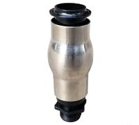 Glomc Buse de pulvérisation de fontaine, filetage mâle G1 en acier inoxydable, jet de mousse pour fontaine de jardin, étang, lac