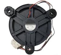 Glomc For midea Ventilateur de réfrigérateur 12 V DC 0,13 A Pièce de rechange GW12E12MS3MB-52 Compatible avec circulation d'air à faible bruit 12,5 cm Taille en plastique