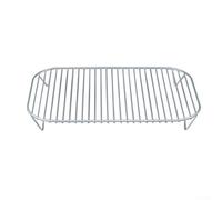 Glomc Grille de cuisson empilable en acier inoxydable avec double support pour Og700 Og701, passe au lave-vaisselle, pliable, idéale pour les barbecues en plein air et le camping (lot individuel)