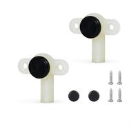 Glomc Lot de 2 valves de décompression de douche pour Triton 82800450, pièces de rechange en plastique avec coussinets en silicone et vis pour réparation de salle de bain