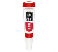Glomc Ph mètre numérique 5 en 1 avec guidage vocal pour piscines et hydroponie, testeur étanche pour pH et niveaux de sel