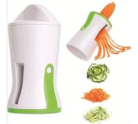 Glomc Râpe à légumes 3 en 1 avec lames en acier inoxydable et corps en ABS léger, design compact 15 x 8 x 8 cm pour une utilisation quotidienne à la maison et la cuisine