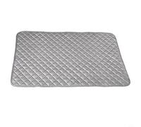 Glomc Tapis de repassage épais pour vêtements, résistant à la chaleur, alternative à la planche à repasser, pliable, antidérapant, pour la maison, les voyages, l'entretien du linge (48 x 85 cm)