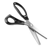 Glomora Ciseaux à cranter 23 cm, ciseaux à tissu en acier inoxydable avec bord triangulaire 3/4/5/7 mm pour la couture (Chm)