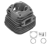 Glomora Kit Cylindre-Piston 45,2 mm, pièces de Rechange pour tronçonneuse à Essence 58 CC avec bagues d'étanchéité