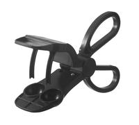 Glomora - outil multifonctionnel de dénoyautage de cerises, gain de temps, dissolvant de noyau d'olive de cerise Portable pour la cuisine (Black)