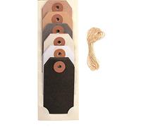 GLOREX 6 1222 652 - Pendentif Cadeau Carton, Beige, 21 x 5.6 x 0,5 cm