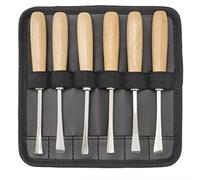 GLOREX 6 3802 847 Outils de sculpture, lot de 6 outils différents avec des lames différentes