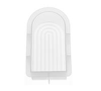 GLOREX 6 9732 090 - Moule à bougie en silicone - Motif : petit arc - Environ 12 x 6 x 3,7 cm - Moule en silicone solide - Pour verser - Réutilisable