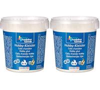 Glorex GmbH GLOREX Colle de bricolage 300 g, Colle d'amidon (Lot de 2)