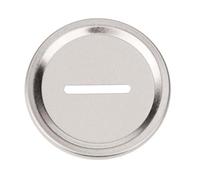GLOREX insert Tirelire, aluminium, argent, 12 x 8.6 x 0,3 cm