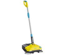 Gloria Balayeuse EasySweep 18V | Compatible Batterie Bosch 18V (Outil Seul) | Balai électrique sans fil pour intérieur/extérieur | Allée, terrasse, garage | Pour pierre & bois | Éclairage LED & bac 4,5L