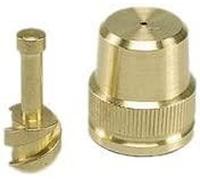 Gloria Feuerlöscher Buse 725830.1111 à cône creux, 1 mm de diamètre, Jaune