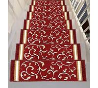 Gloria Lot de 7 tapis d'escalier antidérapants en caoutchouc - 21,6 x 66 cm (7, escalier 1963)